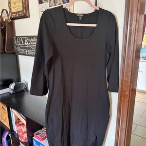 Express Elegant Black Dress